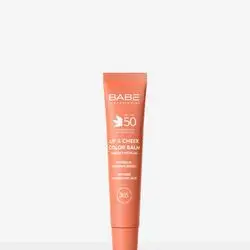 Babe lip & cheek SPF50 color balm peach