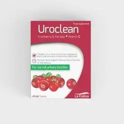 Uroclean Cranberry & Parsley + Vitamin C 60 tablets