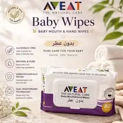 AVEAT Baby Mouth & Hand Wipes