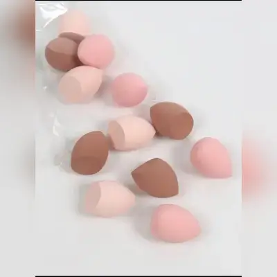 12pcs Medium-Sized Beauty Sponges, Makeup Blender