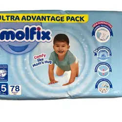 Molfix Baby Diaper Junior No5 X78