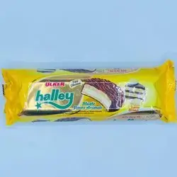 Halley Family Biscuits Filled with Banana 210g