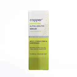 Copper 2% Alpha Arbutin Serum + Hyaluronic Acid