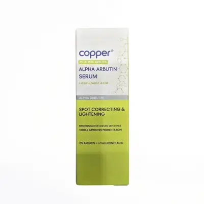Copper 2% Alpha Arbutin Serum + Hyaluronic Acid