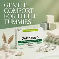 Dulcobas 5 (Bisacodyl 5mg )Suppositories
