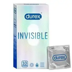Durex Invisible Extra Lubricated 12 Condoms
