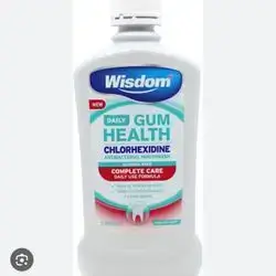 wisdom gum health chlorohexidine mouthwash 500ml