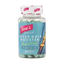 Fines super hair booster +biotin gummies