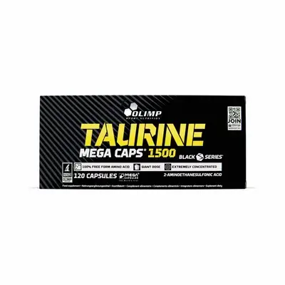 Taurine Mega Caps 120 caps