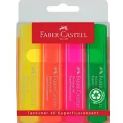 Faber Castel highlighter neon colors 4 pcs