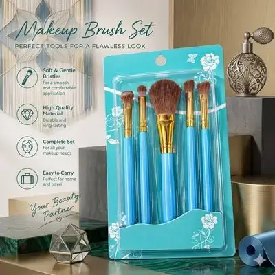 Makeup Brush Set (5 Pieces)