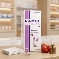 RAMOL Paracetamol 120 mg Oral Suspension