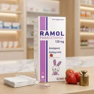 RAMOL Paracetamol 120 mg Oral Suspension