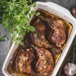 Half A Chicken Dish