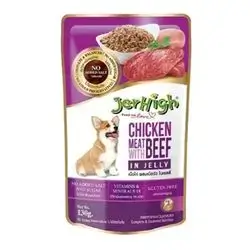Jer high CHICKEN WITH BEEF IN JELLY 130G