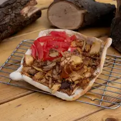 Chicken Sandwich With Hajari Samoon