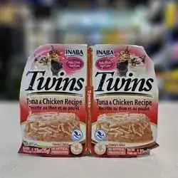 Inaba Twins ( Tuna & Chicken Recipe ) 70g