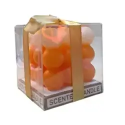 Bubble Candle - Orange