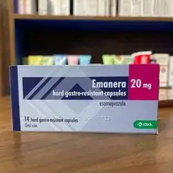 EMANERA 20MG ESOMEPRAZOLE 14 HARD GASTRO-RESISTANT CAPSULES