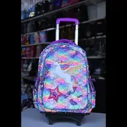 Unicorn School Wheels Backpack