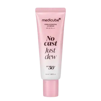 No Cast Just Dew PDRN Hydrating UV Serum SPF50+ PA++++ 50ml _ medicube