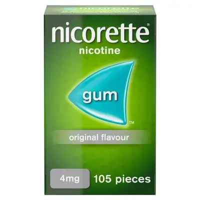 Nicorette 4mg Gum Original Flavour (15 Pieces)