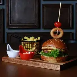 Chicken Burger Meal