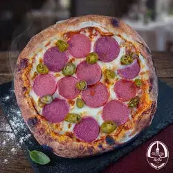 Spicy Salami Pizza