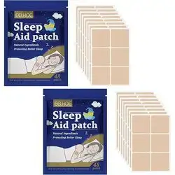 ACWOO Sleep Patches,48 patch Upgraded Sleep Patches for Adult, High Strength Deep Sleep Patches, Natural Sleep Aids Patches to Improve Quality Sleep, Improved Sleep, Fast-Acting Ingredients, Easy to Use