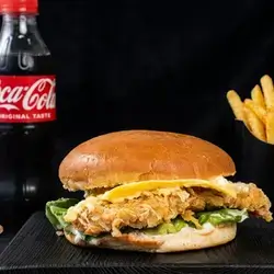 Crispy Burger Meal
