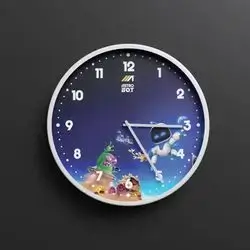 Gaming Wall Clock Asrto Bot