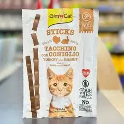 Gim Cat Sticks Turkey & Rabbit 4Pcs
