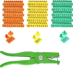 MINYULUA Plastic Livestock Ear Tags