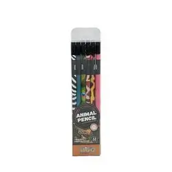 Vigo Animal Wood Pencil 12 Pcs