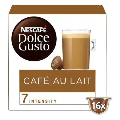 Nescafé Dolce Gusto Capsules Café Au Lait – 16 Capsules
