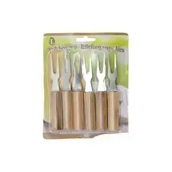 Tableware Cheese And Olive Fork 6 Pcs