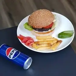 Beef Burger (Sandwich with Meal)