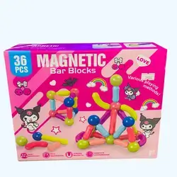 Magnetic Bar Blocks 36pcs