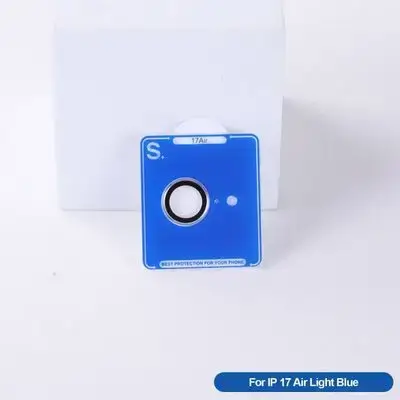Lito S+ Metal Camera Lens Glass for iPhone 17 air light blue