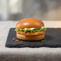 Plain Chicken Burger