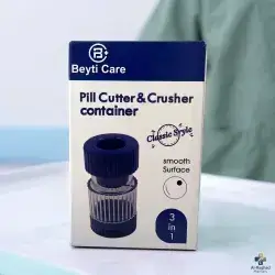 Pill Cutter & Crusher Container