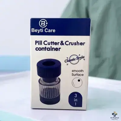 Pill Cutter & Crusher Container