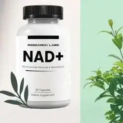 Research Labs NAD+ Supplement - Proprietary Formula w/Patent Pending RiboYOUNG™. NRF2 Activator, Nicotinamide Riboside, Quercetin, Resveratrol, Betaine. True NAD Supplement Anti Aging