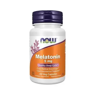 MELATONIN 5MG NOW CAPSULES