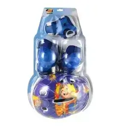 Children’s Protective Sports Gear Set – Blue (Helmet, Knee, Elbow & Wrist Pads)