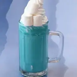 Blue Caramel Milkshake