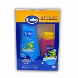 Smiley Baby Shampoo + Powder 500ml + 200ml (2 packs)