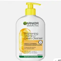 Garnier Skinactive Brightening Vitamin C Cream Cleanser 250ml