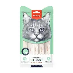 Wanpy Creamy Treat Tuna Scallop (5 pcs)
