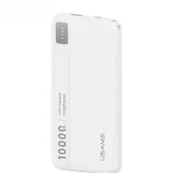 USAMS 10000mAh 10W POWER BANK MULTI-DEVICE COMPATIBILITY WHITE - OSMS 10000mAh 10W Power Bank White